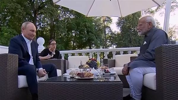 بوتين ونظيره الهندي