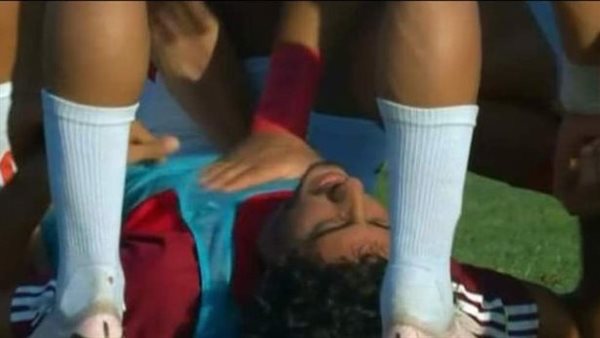 لحظة سقوط محمد هاني