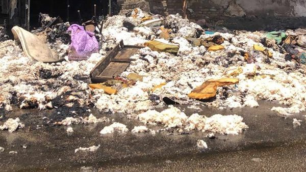 جانب من الحريق 