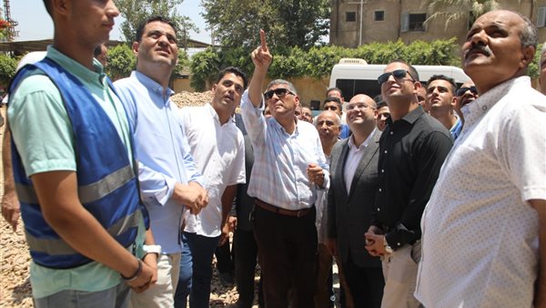 محافظ الجيزة خلال