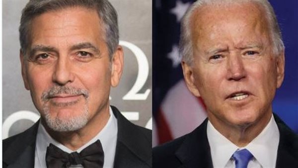 جورج كلوني وجو بايدن