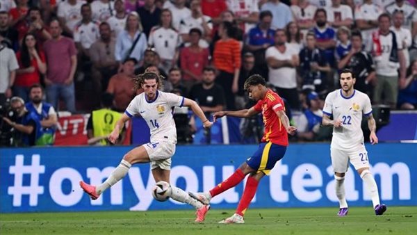 مباراة فرنسا وإسبانيا