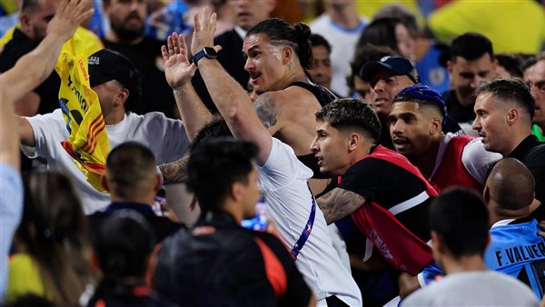 أحداث مباراة أوروجواي