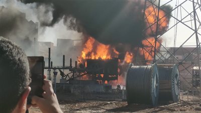 دون خسائر بشرية.. السيطرة على حريق بمحطة كهرباء في أسوان