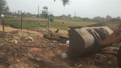 إزالة 12 حالة تعدي بمساحة 2417 متر مباني ضمن الموجة الـ23 بالشرقية