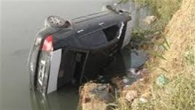 مصرع شخص إثر حادث انقلاب سيارة ملاكي بترعة في الأقصر