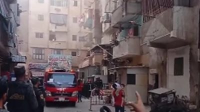 لا داعي للقلق.. أول تعليق من كنيسة الملاك ميخائيل في الإسكندرية على الحريق