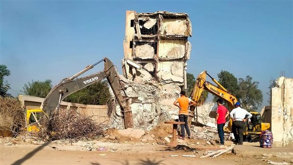 مبنى مرور الباجور