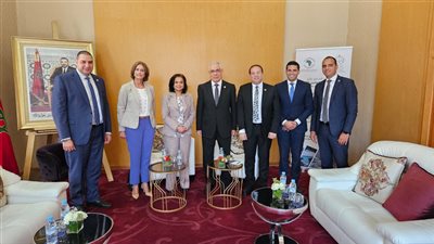 النائب العام يلتقي نظيرته الجنوب إفريقية لبحث تبادل الخبرات