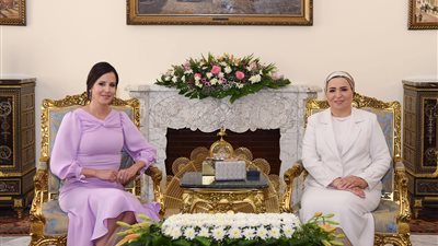 انتصار السيسي ترحب بالسيدة الأولى لجمهورية صربيا في زيارتها لمصر| صور