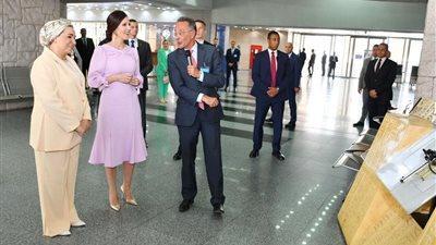  انتصار السيسي تزور متحف الحضارة رفقة السيدة الأولى بصربيا: صرح حضاري فريد