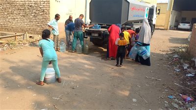 بتيجي ساعة واحدة.. استغاثة سكان منطقة شارع الأورمان بحي الهرم من أزمة قطع المياه