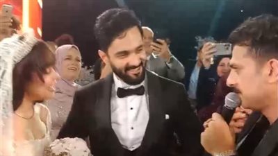 المال الحلال أهو.. مصطفى أبو سريع يشعل حفل زفاف حسني شتا | بث مباشر 