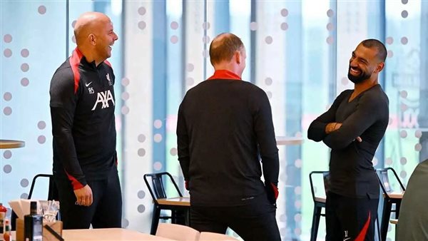 محمد صلاح وآرني سلوت