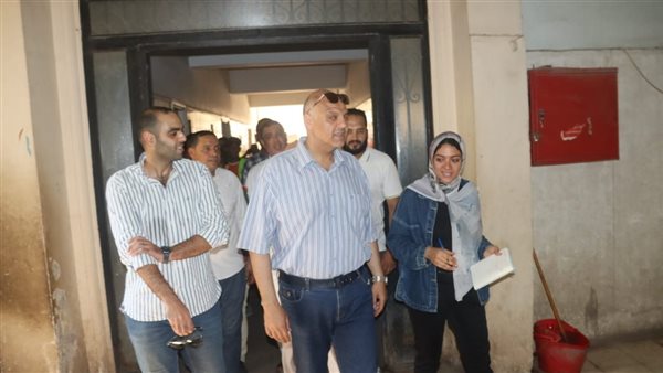 محافظ القليوبية خلال