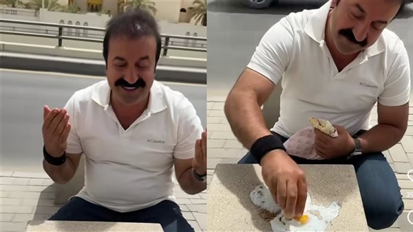 شيف تركي يطهو بيض