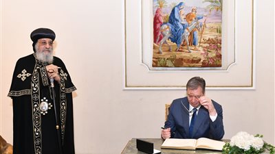 منها انطلقت الرهبنة للعالم.. الرئيس الصربي يسجل رسالته خلال زيارته للبابا تواضروس