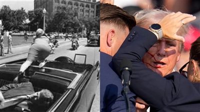 كيف تشابهت محاولة اغتيال دونالد ترامب وجون كينيدي؟