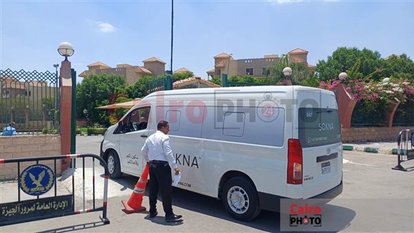 جثمان نجل الفنان