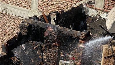 السيطرة على حريق نشب في أحد المنازل بالأقصر | صور