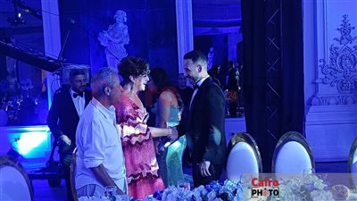 صبري فواز ومحمد رجب وهبة عبد الغني أبرز حضور حفل زفاف بتول الحداد والمنتج مصطفى الغزولي| صور