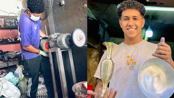 أدهام هشام صاحب الورشة