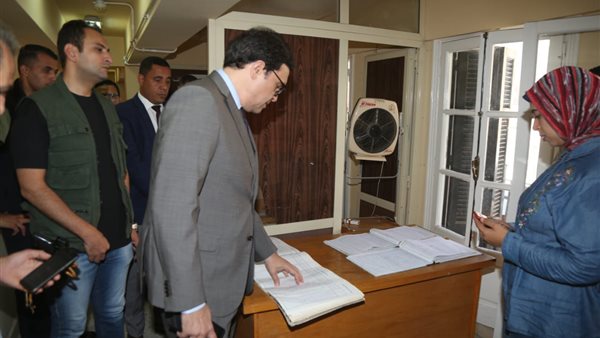 الوزير في جولة مفاجئة