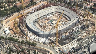 برشلونة يكشف موعد افتتاح ملعب كامب نو الجديد