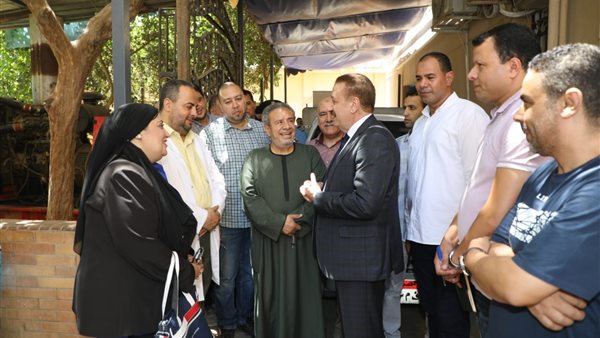 زيارة محافظ المنوفية