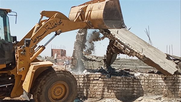 حملة إزالات بأسيوط