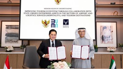 إيجل هيلز توقع اتفاقية ضخمة مع إندونيسيا في مجالات التطوير العقاري والسياحة وإدارة المطارات والفنادق
