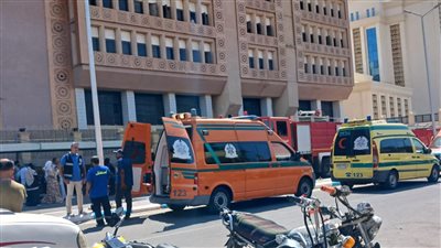 حريق محدود بمجمع محاكم السويس.. والعمل منتظم