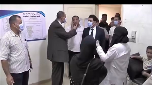 محافظ سوهاج والدكتورة