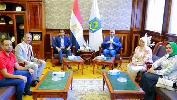 لقاء رئيس جامعة دمنهور