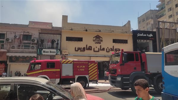 حريق بمبنى جولدن