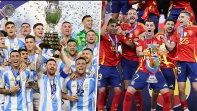 بعد عام ونصف.. موعد مباراة نهائي الفيناليسما بين الأرجنتين وإسبانيا