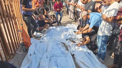 حكماء المسلمين يدين بشدة قصف الاحتلال الإسرائيلي مدرسة تأوي نازحين خلال صلاة الفجر