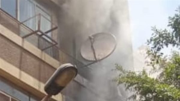 حريق شقة في العجوزة