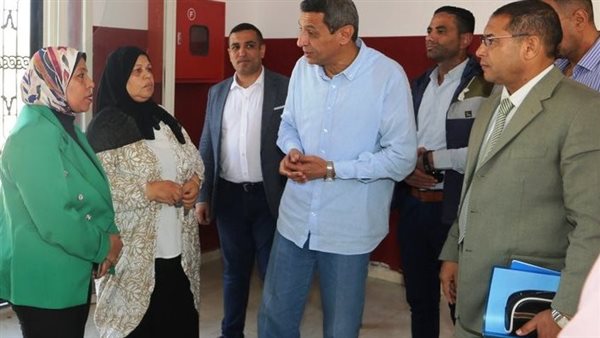 محافظ السويس يتفقد