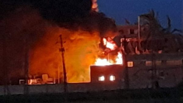 نكشف سبب الحريق الضخم