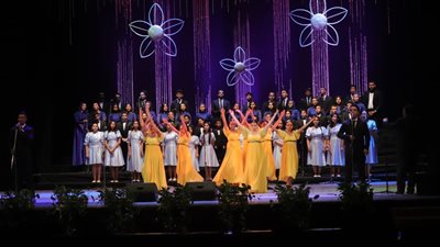 لقطات من مشاركة مواهب الباليه في مهرجان الأوبرا الصيفي |صور