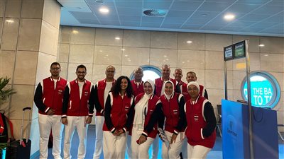 الفوج الأول من بعثة مصر يغادر إلى باريس لخوض الأولمبياد