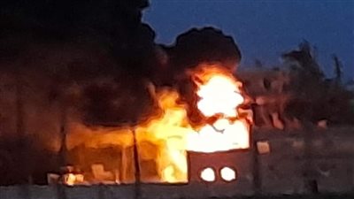 ركبوا مغذيات بديلة.. عودة الكهرباء لـ11 قرية بعد حريق محطة محولات المحروسة في قنا