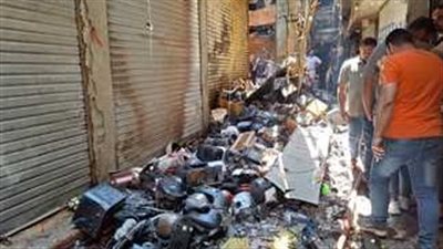 القصة الكاملة لـ حريق حارة اليهود.. شهود عيان يروون التفاصيل| صور وفيديو