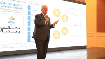 وزير التعليم العالي خلال افتتاح ورشة تفعيل دور التحالفات الإقليمية: نعمل على 20 هدفًا استراتيجيًا
