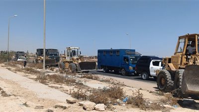 الإسكان تسترد 350 فدانا بمدينة برج العرب.. وتغلق وتشمع أنشطة مخالفة بـ15 مايو