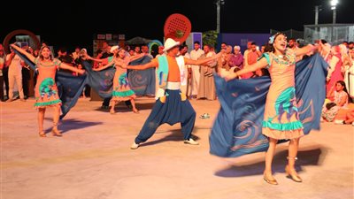 فلكلور بحري وعصا الصعيد في انطلاق ثاني أسابيع قصور الثقافة بمهرجان العلمين 