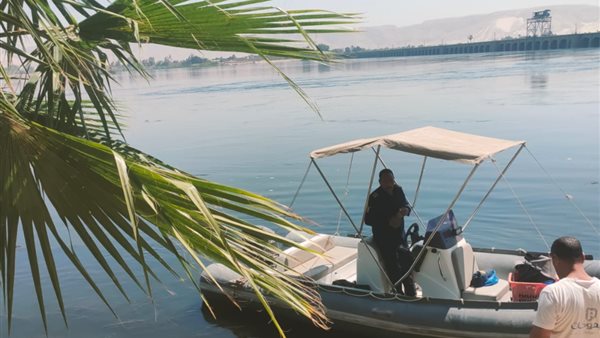 البحث عن شاب غرق