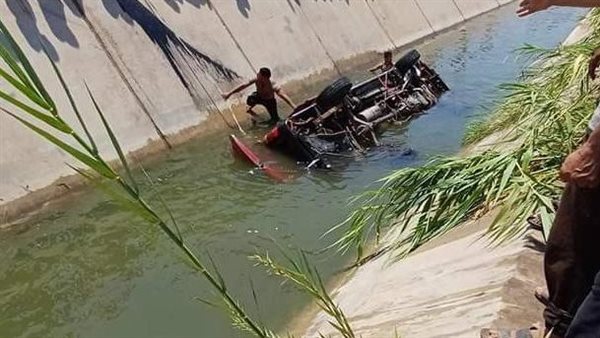 حادث انقلاب سيارة