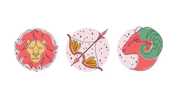 توقعات الأبراج النارية